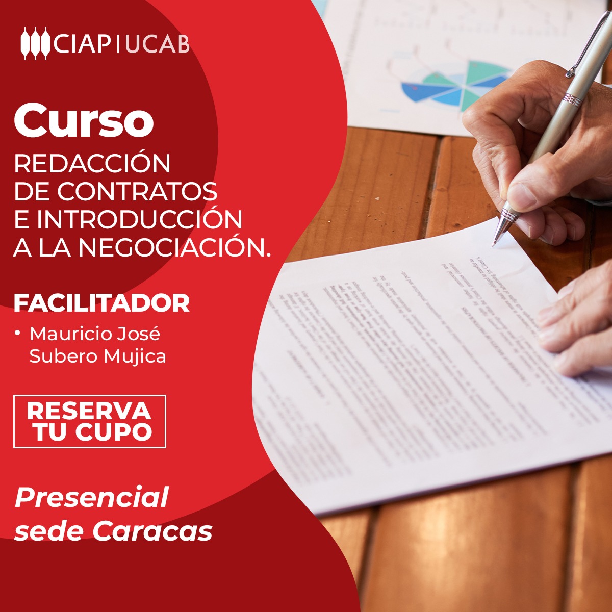 Curso. Redacción de Contratos e introducción a la negociación.