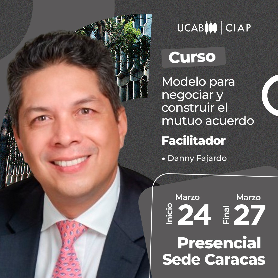 Curso. Modelo para negociar y construir el mutuo acuerdo.