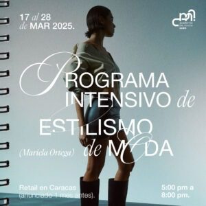Programa intensivo de Estilismo de moda.