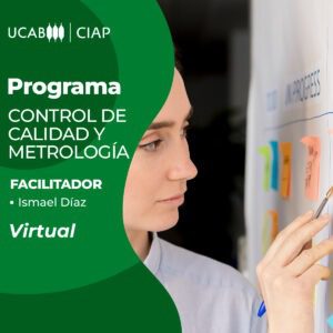 Programa de formación. Control de calidad y metrología.