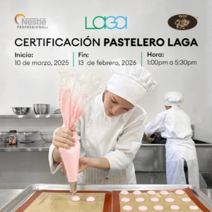 Certificación de Pastelero.