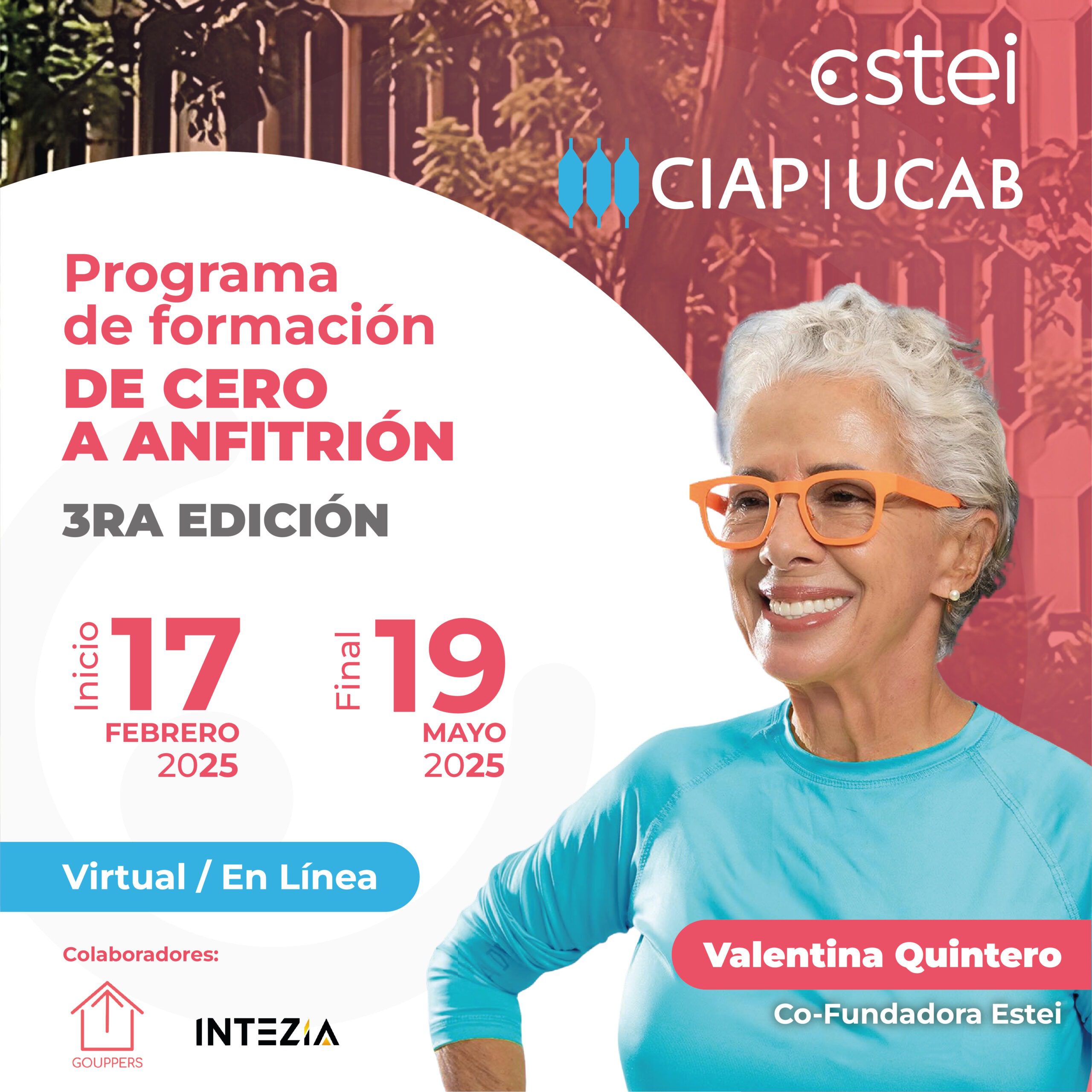 Programa de formación. De cero a anfitrión.